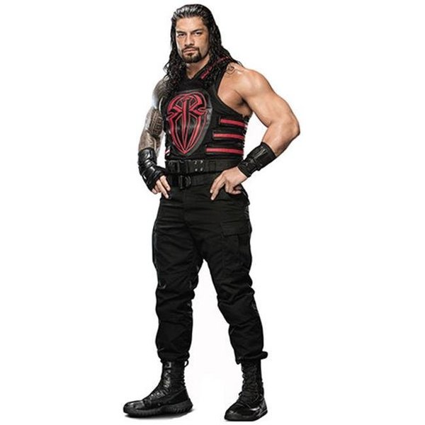 Back2Basics 75 x 32 in. Roman Reigns - WWE Wall Decal BA163858